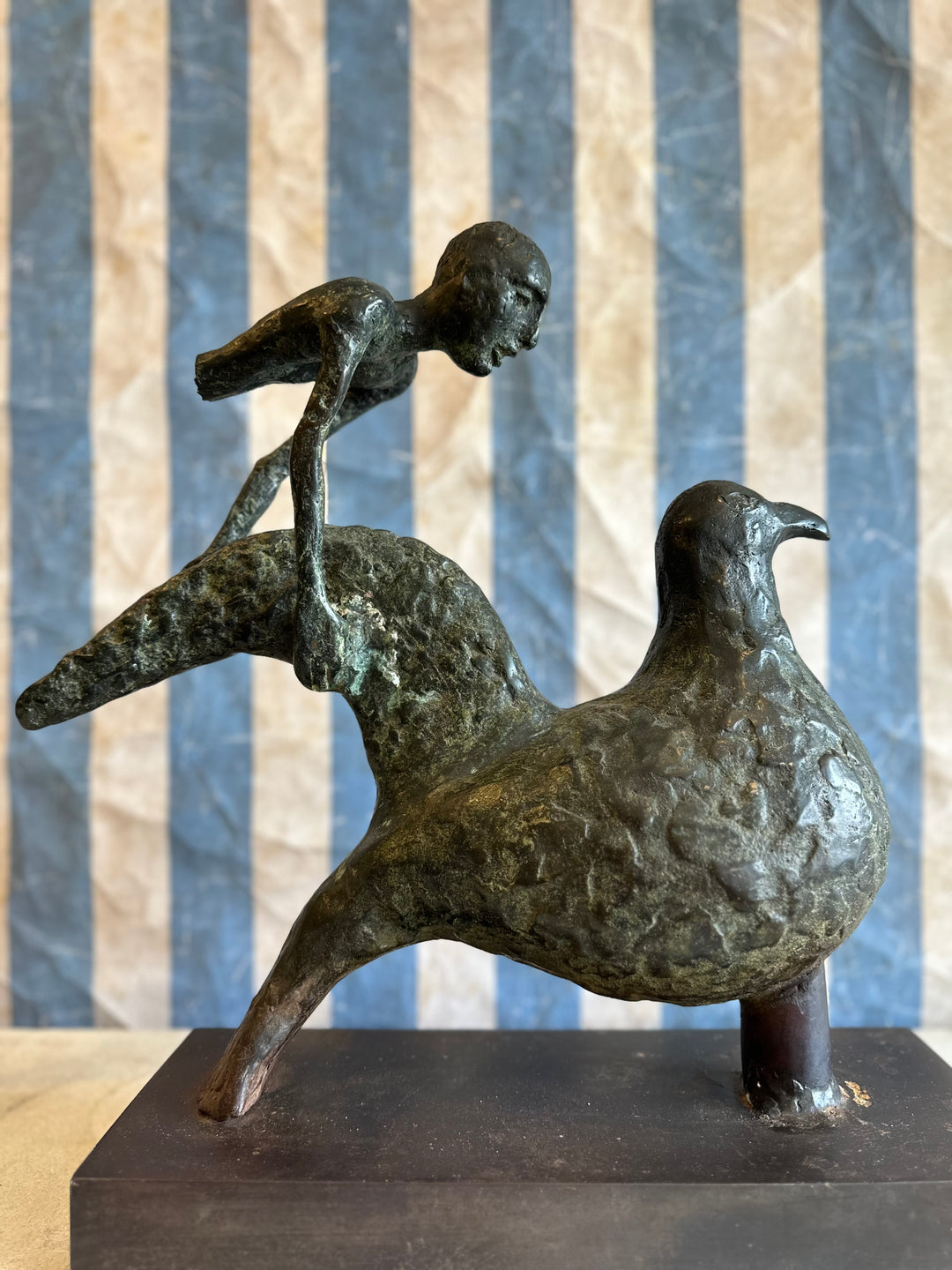 Large Bronze Brutalist Sculpture - Maria Luisa Campoy SPAIN