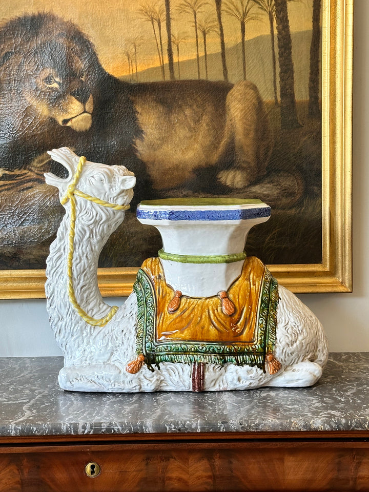 Whimsical Italian Camel Drinks Table