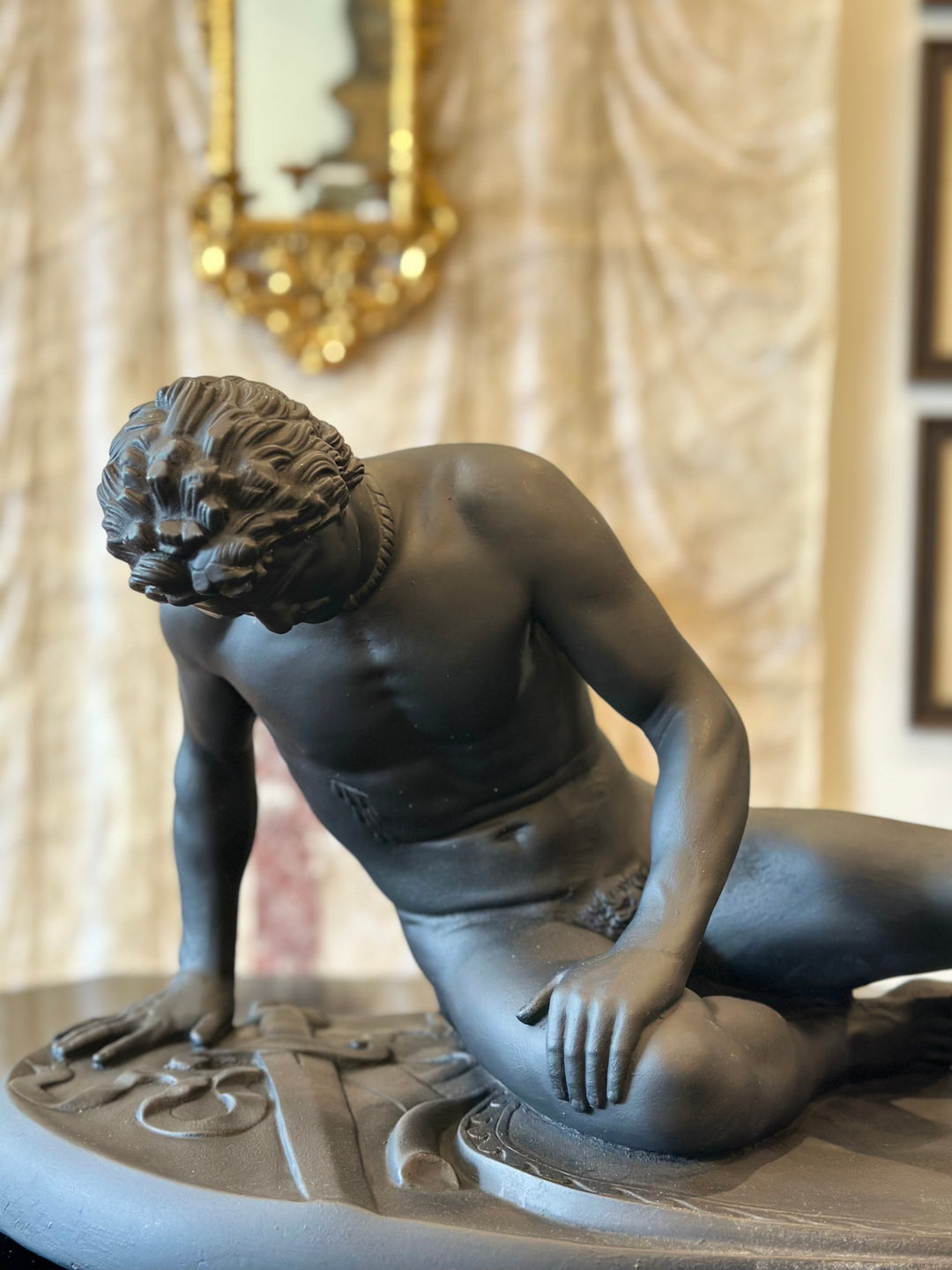 Grand Dying Gaul Plaster Sculpture