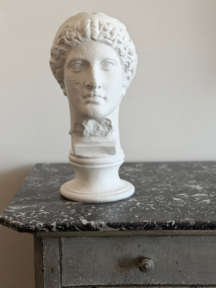 Neoclassical Plaster Bust of a Classical Goddess - 20th Century
