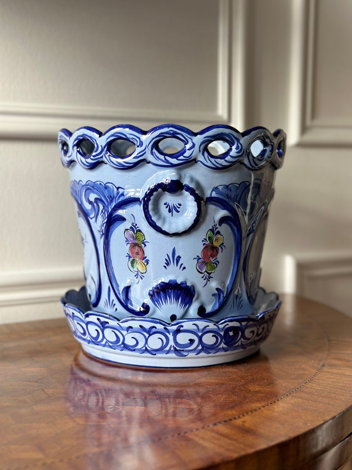 Hand Painted Jardiniere - Portugal