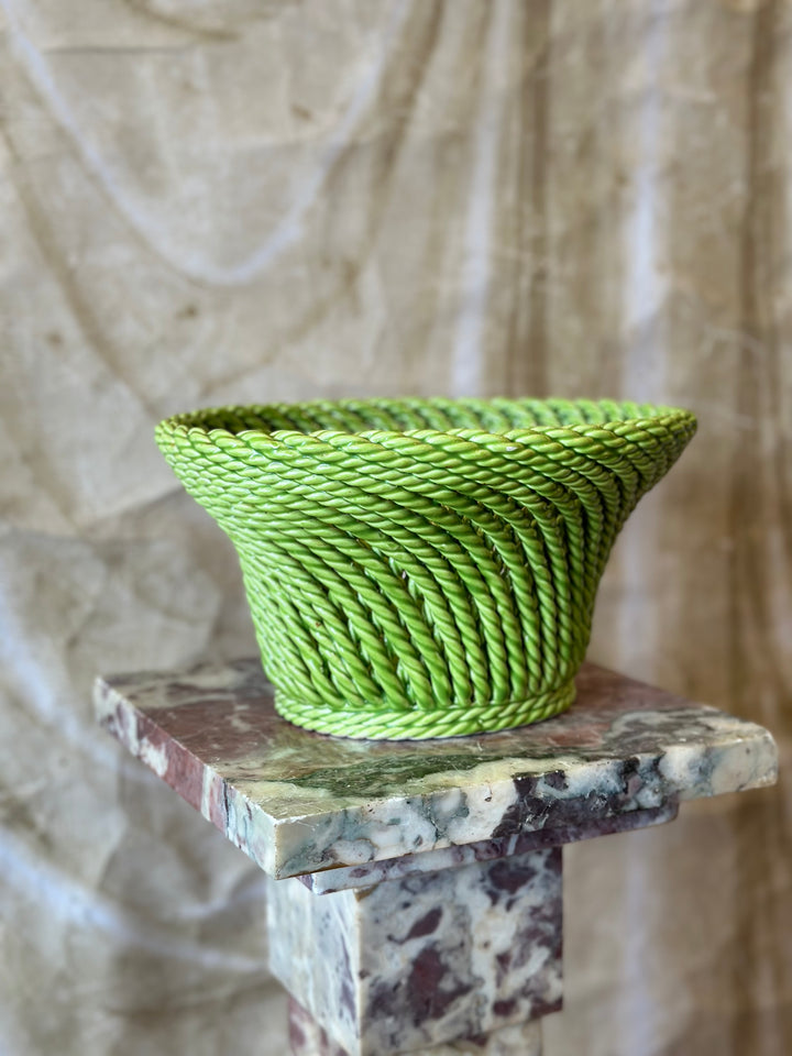 Italian Lime Rope Jardiniere