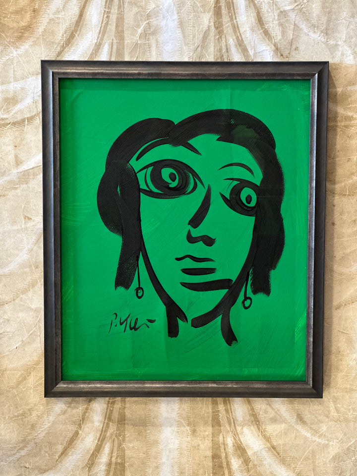 Femme au Vert - Peter Robert Keil 1972