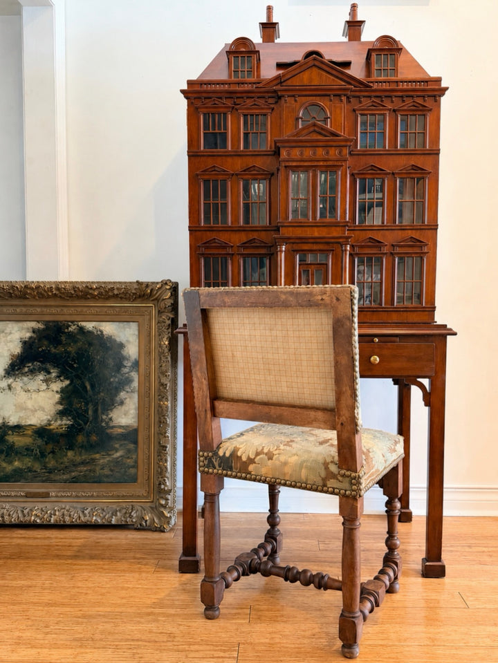 20th Century Mahogany Doll House Bar Cabinet - Maitland Smith
