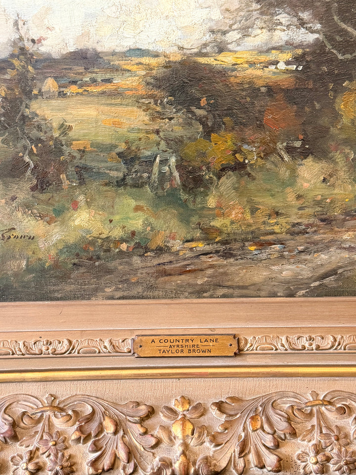 Scottish Country Lane, Ayrshire
Taylor Brown, mid-20th century