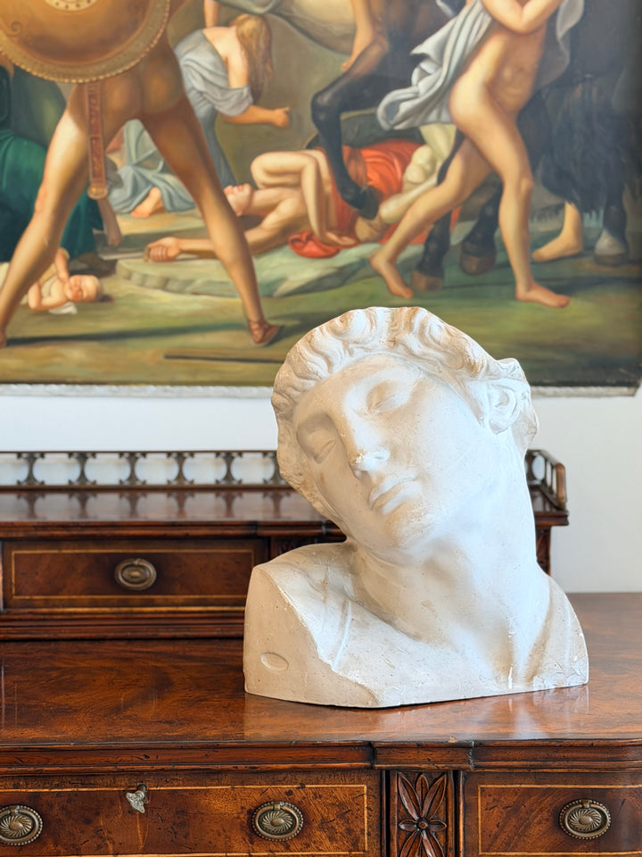 Early 20th Century Plaster Bust after Michelangelo