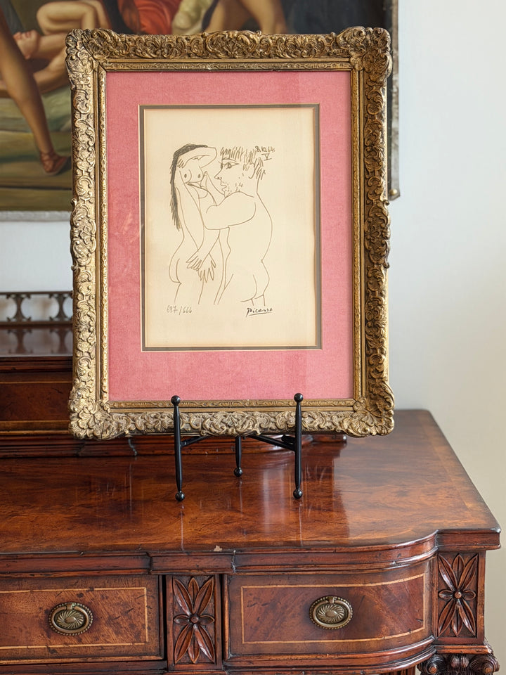 La Femme Idéale,Lithograph, 1964 - Pablo Picasso