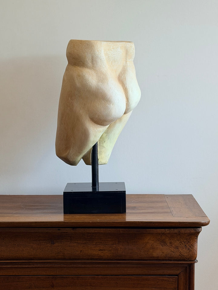 Monumental Plaster Female Torso Sculpture - 20th Century