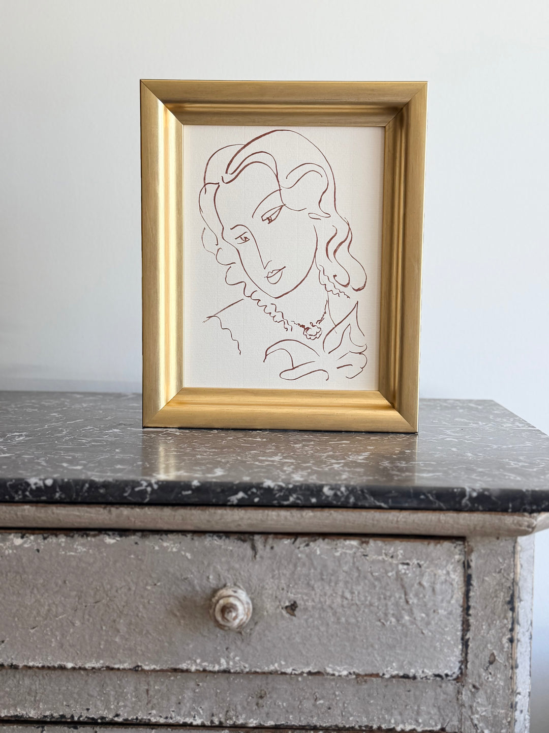 Jeune Femme au Collier — Lithograph - Henri Matisse - 1960s