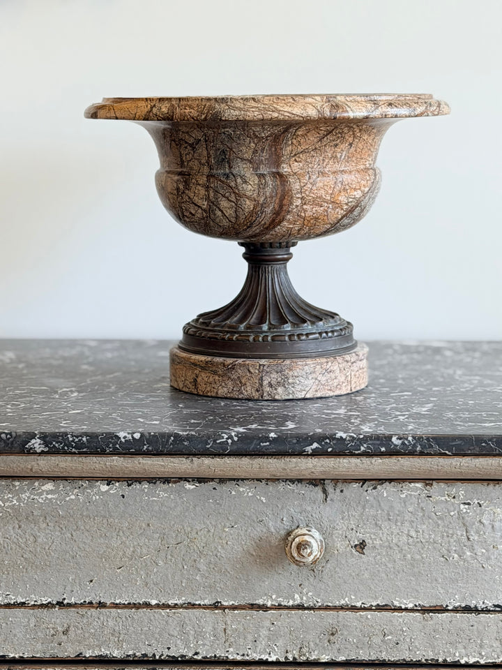 Marble &amp; Bronze Grand Tour Style Urn