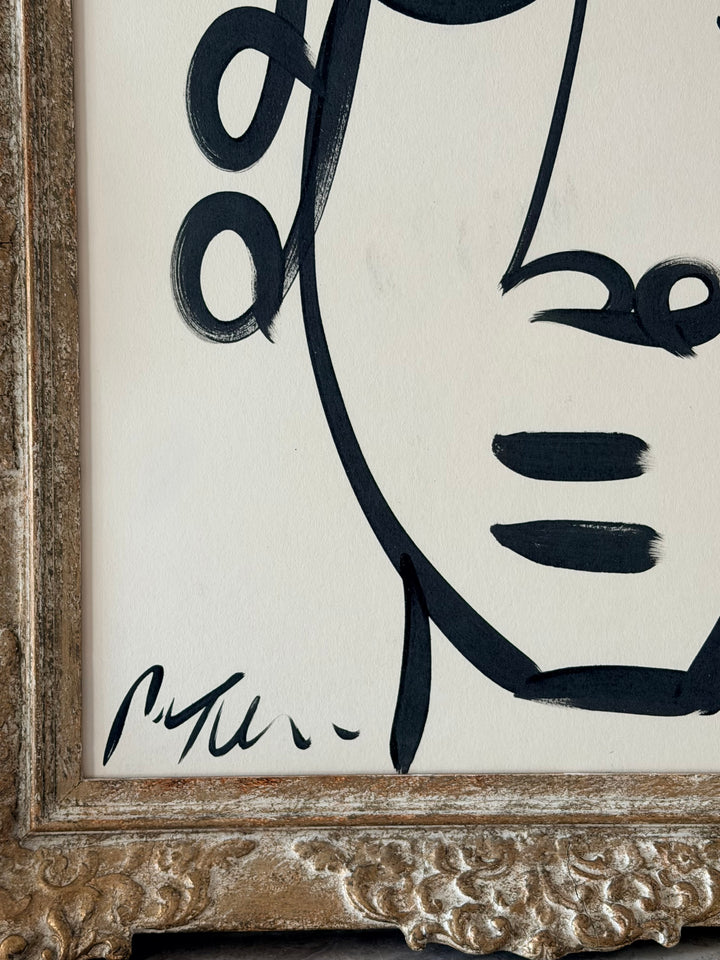 Expressionist Portrait Painting II - Peter Robert Keil 1970