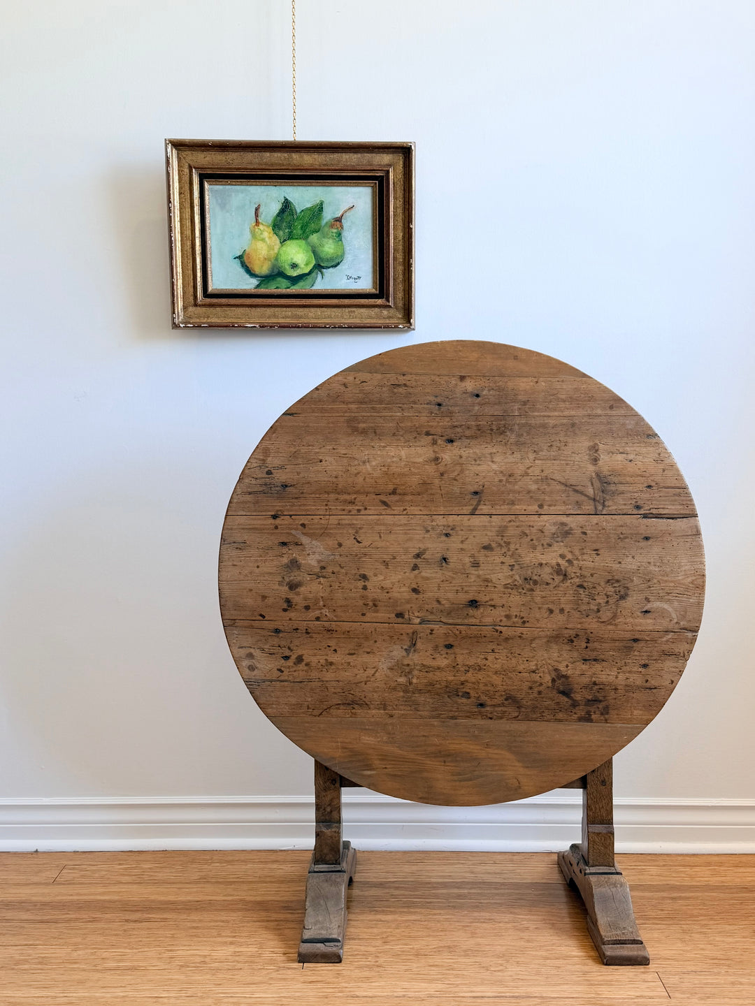 French Tilt-Top Wine Table, 19th Century