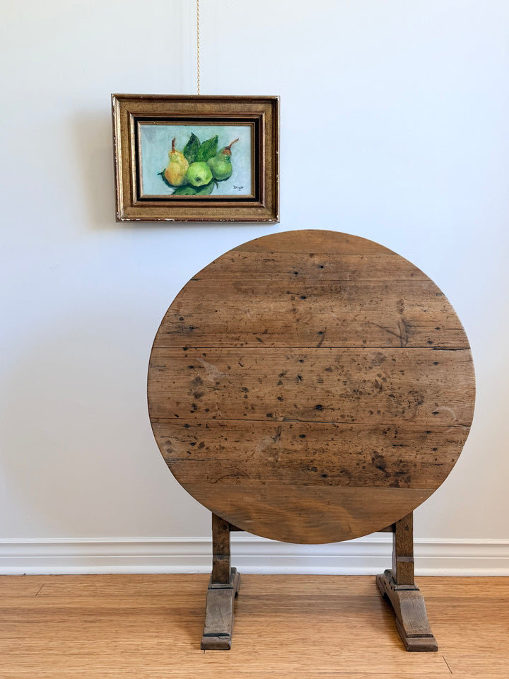 French Tilt-Top Wine Table, 19th Century