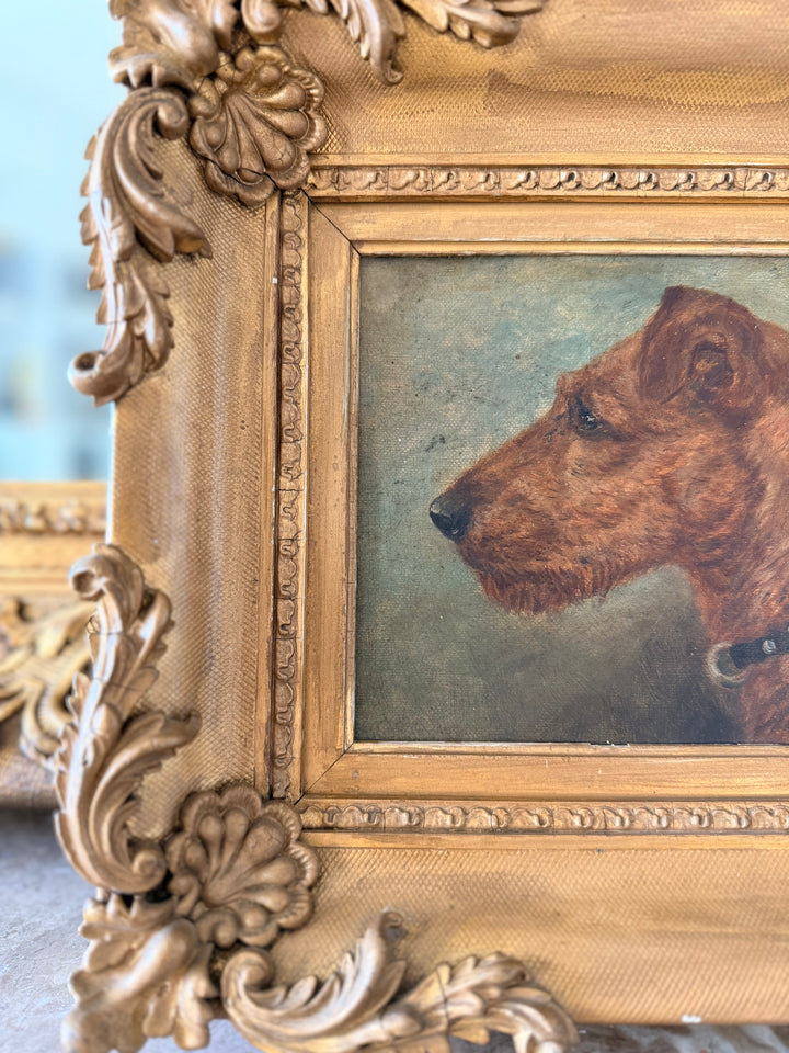 Portrait of a Terrier, England, 19th Century