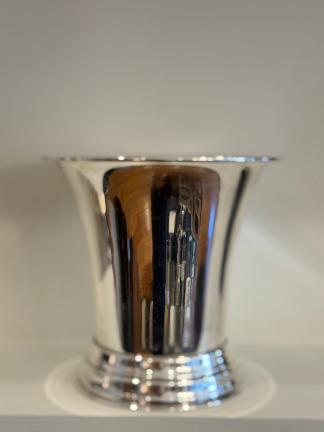 Vintage Silverplate Champagne Bucket, France
