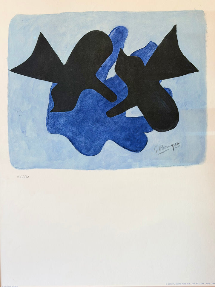 Georges Braque, Pélias et Nélée, 1963 — Colour Lithograph