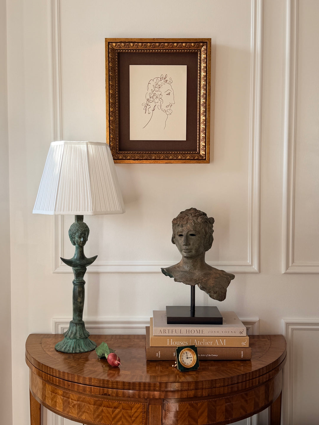 Henri Matisse — “Profile à la Laurier,” c. 1970, Framed Lithograph