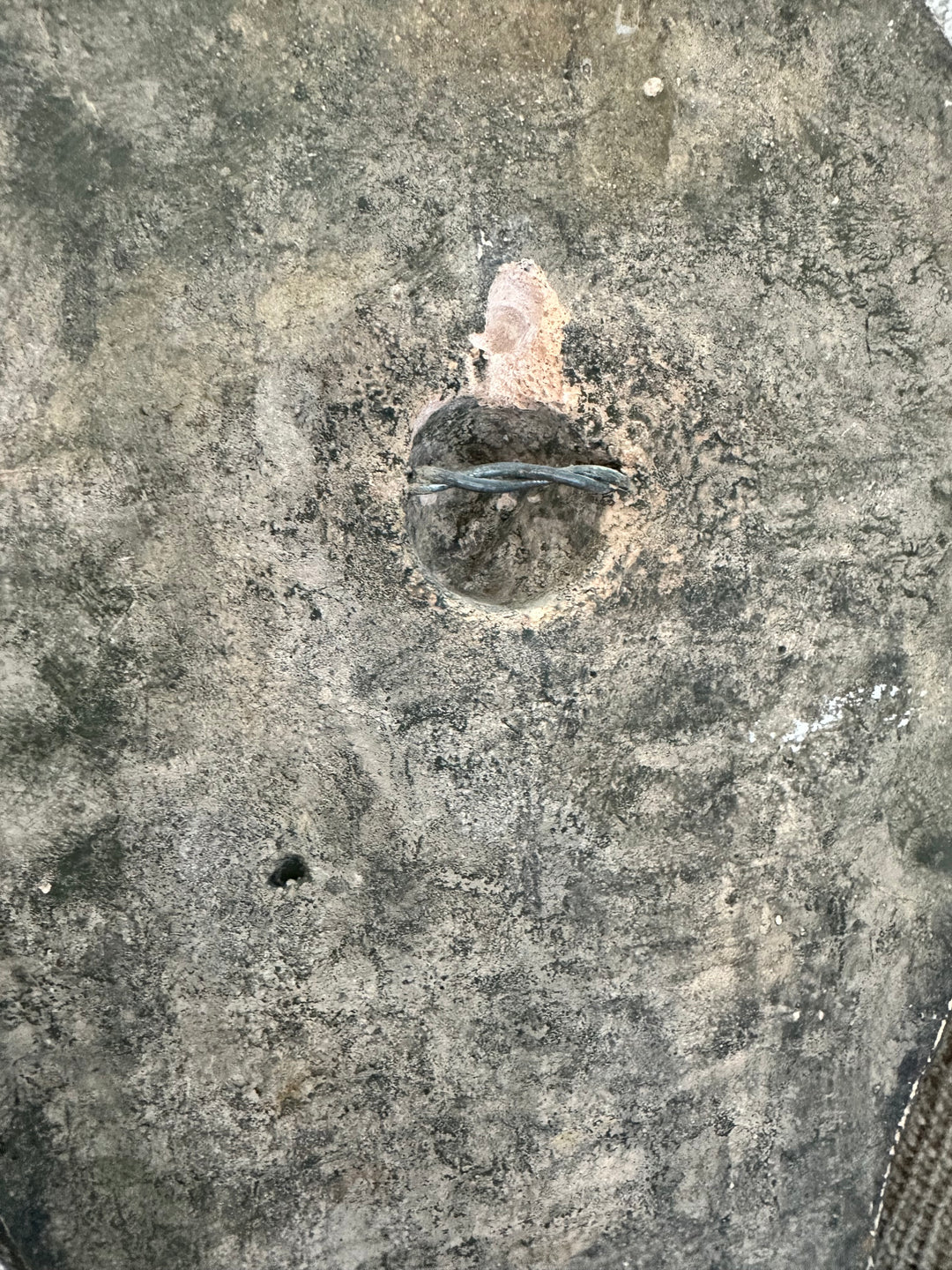 Large Neoclassical Plaster Wall Bust
