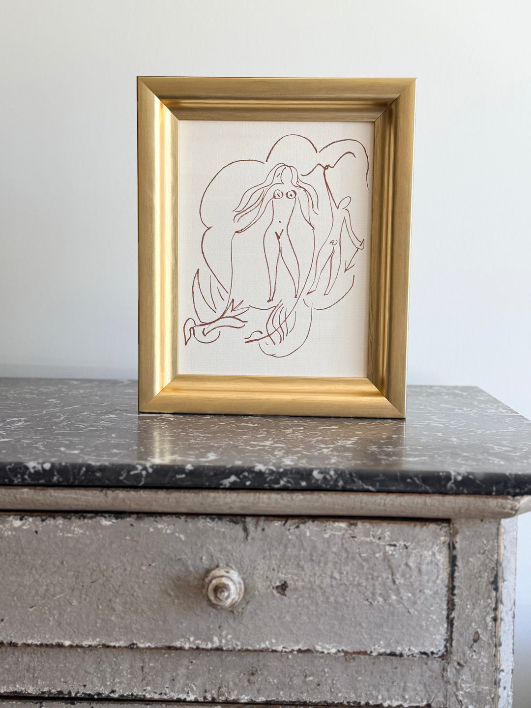 Nymphe dans les Feuillages  — Lithograph - Henri Matisse - 1960s