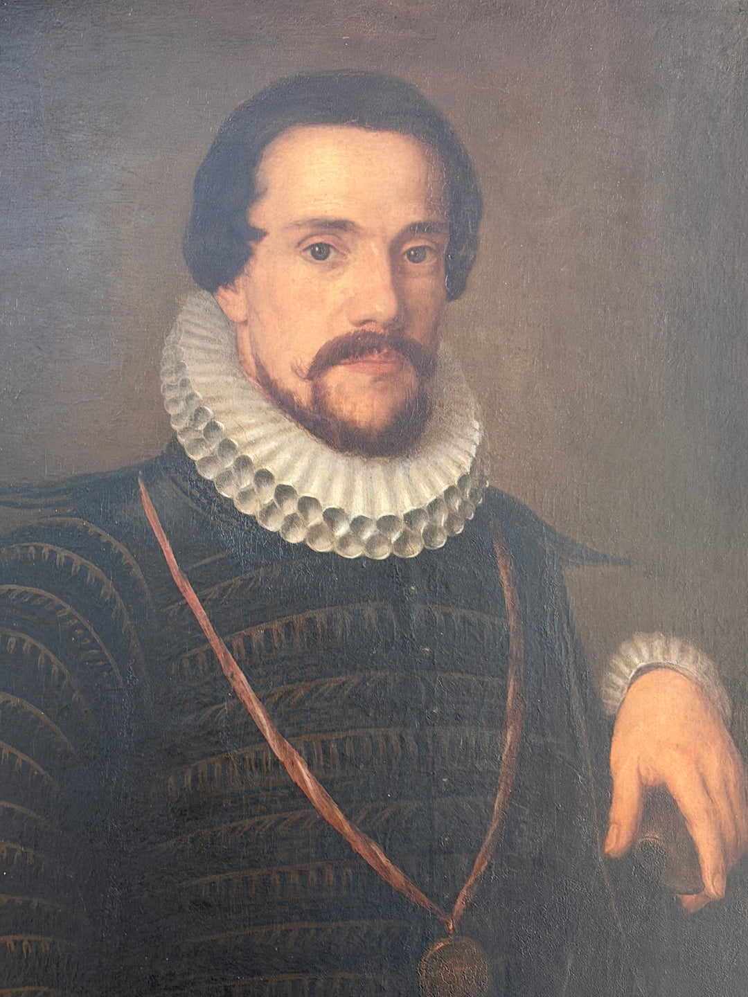 19th Century Italian School Portrait of a Gentleman, Oil on Canvas