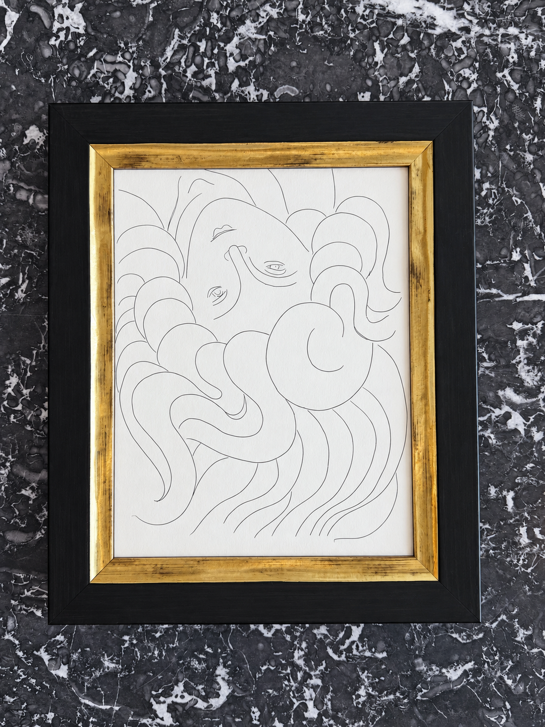 Henri Matisse Poésies figural plate from circa 1970, decorative ceramic artwork with vibrant colors and abstract design.