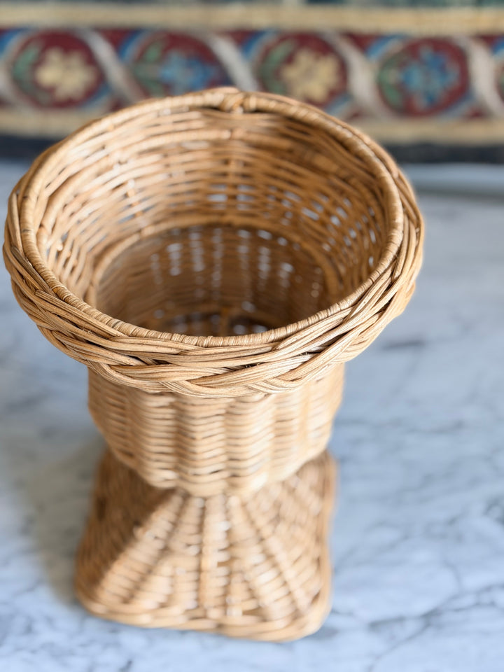 Small Wicker Urn