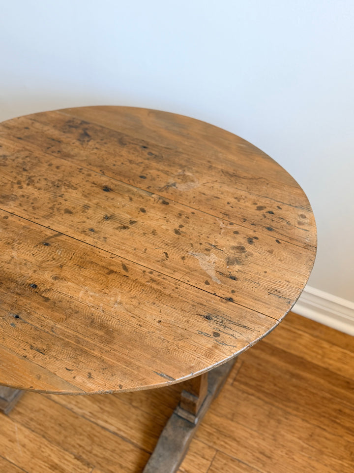 French Tilt-Top Wine Table, 19th Century