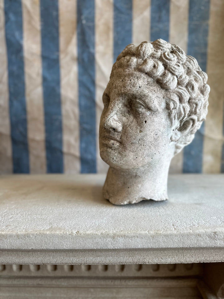 19th Century Grecian Head Fragment