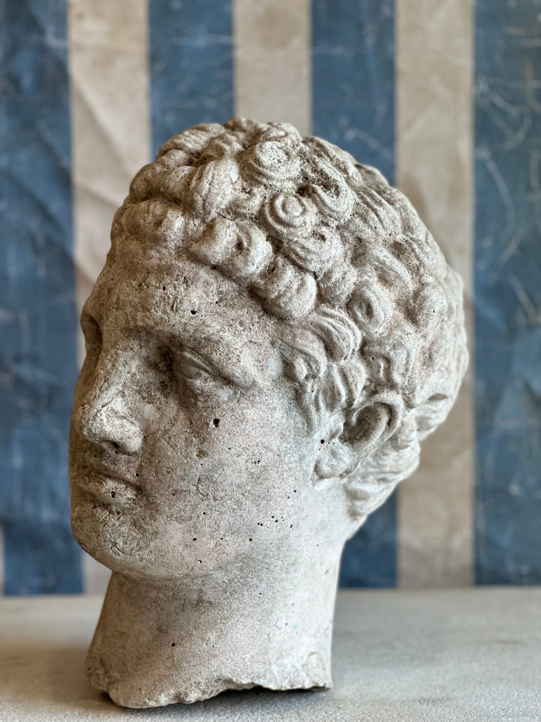 19th Century Grecian Head Fragment