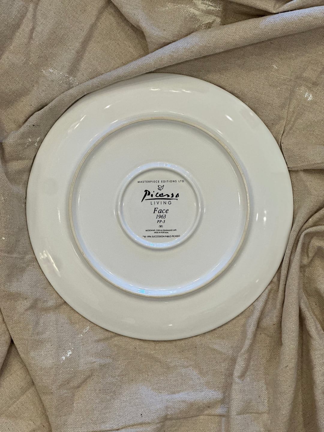 Pablo Picasso ‘Face’ Ceramic Plate, Masterpiece Editions, Portugal, 20th Century kid