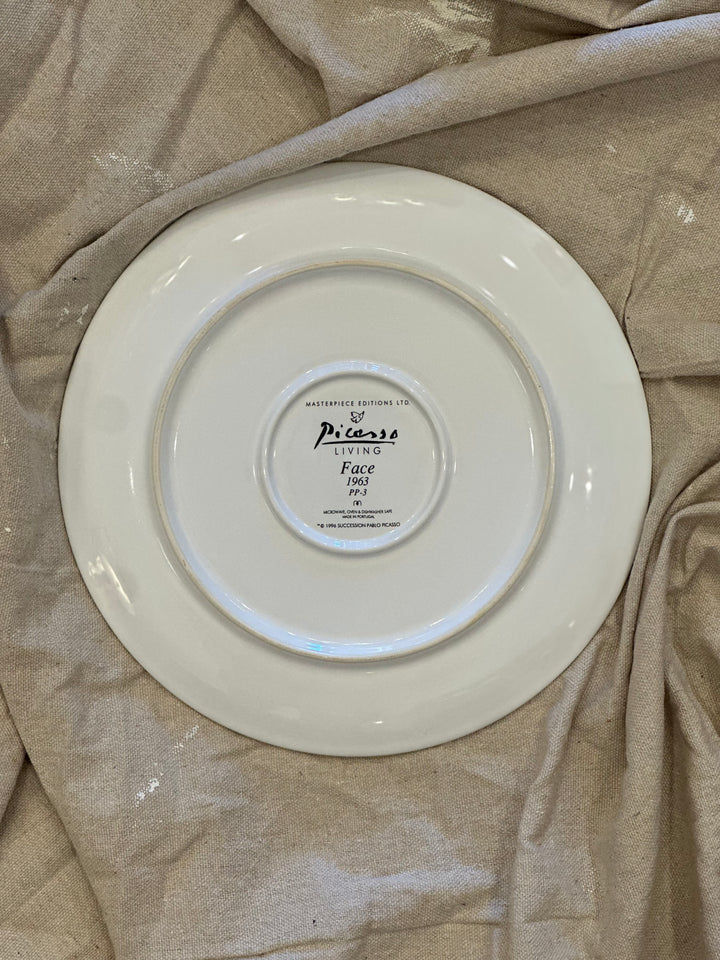 Pablo Picasso ‘Face’ Ceramic Plate, Masterpiece Editions, Portugal, 20th Century kid