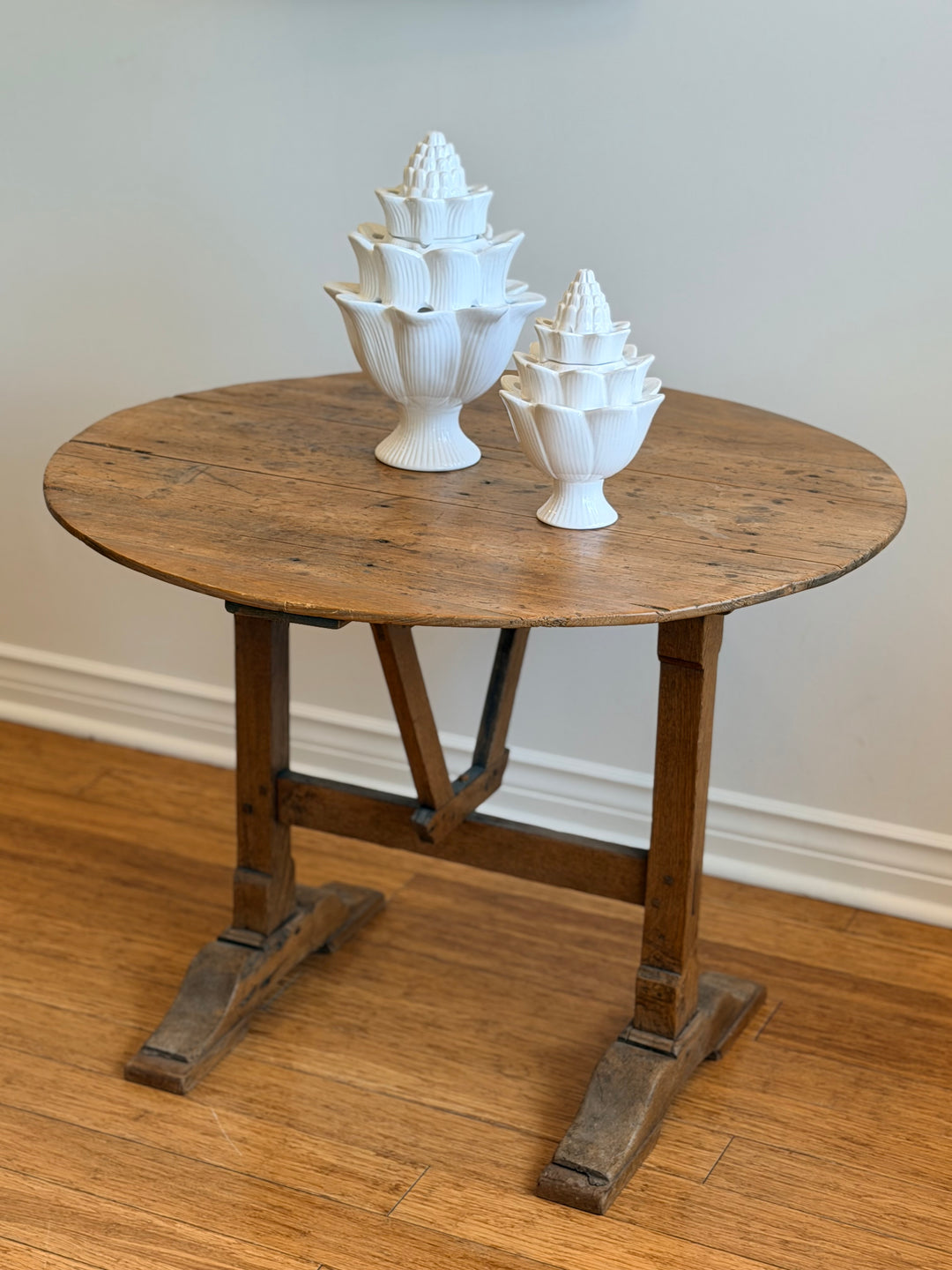 French Tilt-Top Wine Table, 19th Century