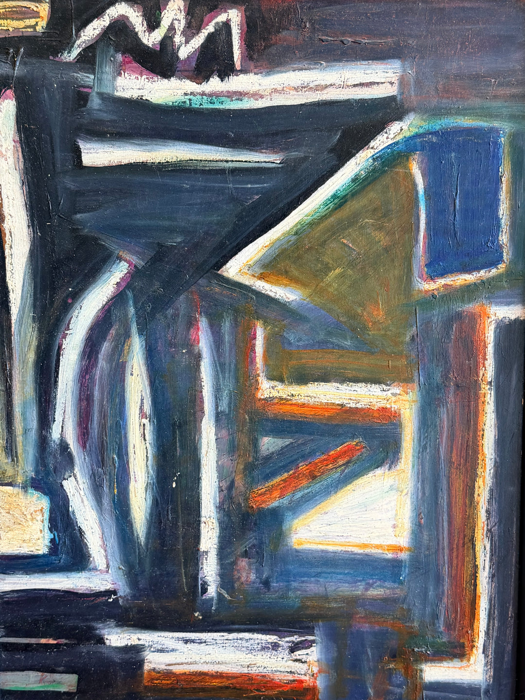 Contemporary Geometric Abstract Painting