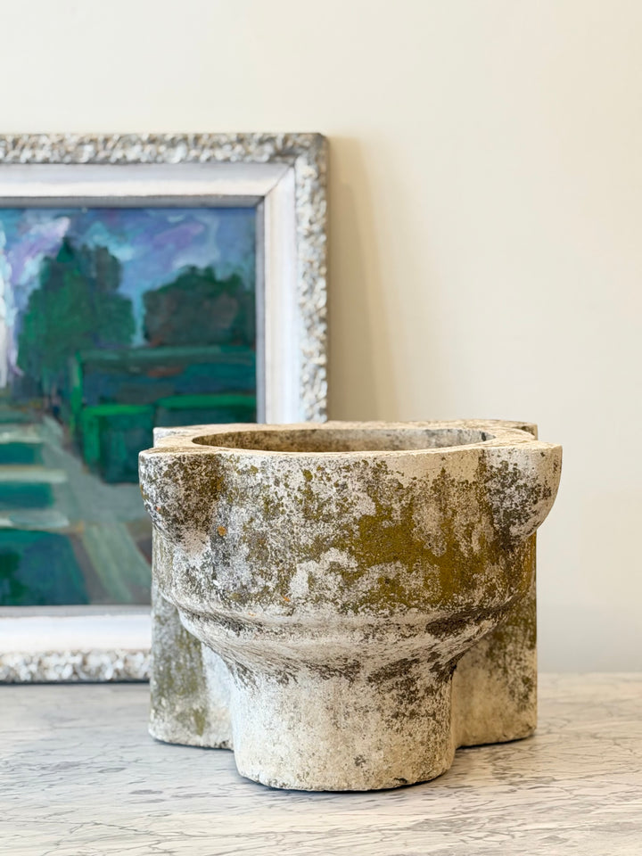 Antique Italian Stone Water Basin