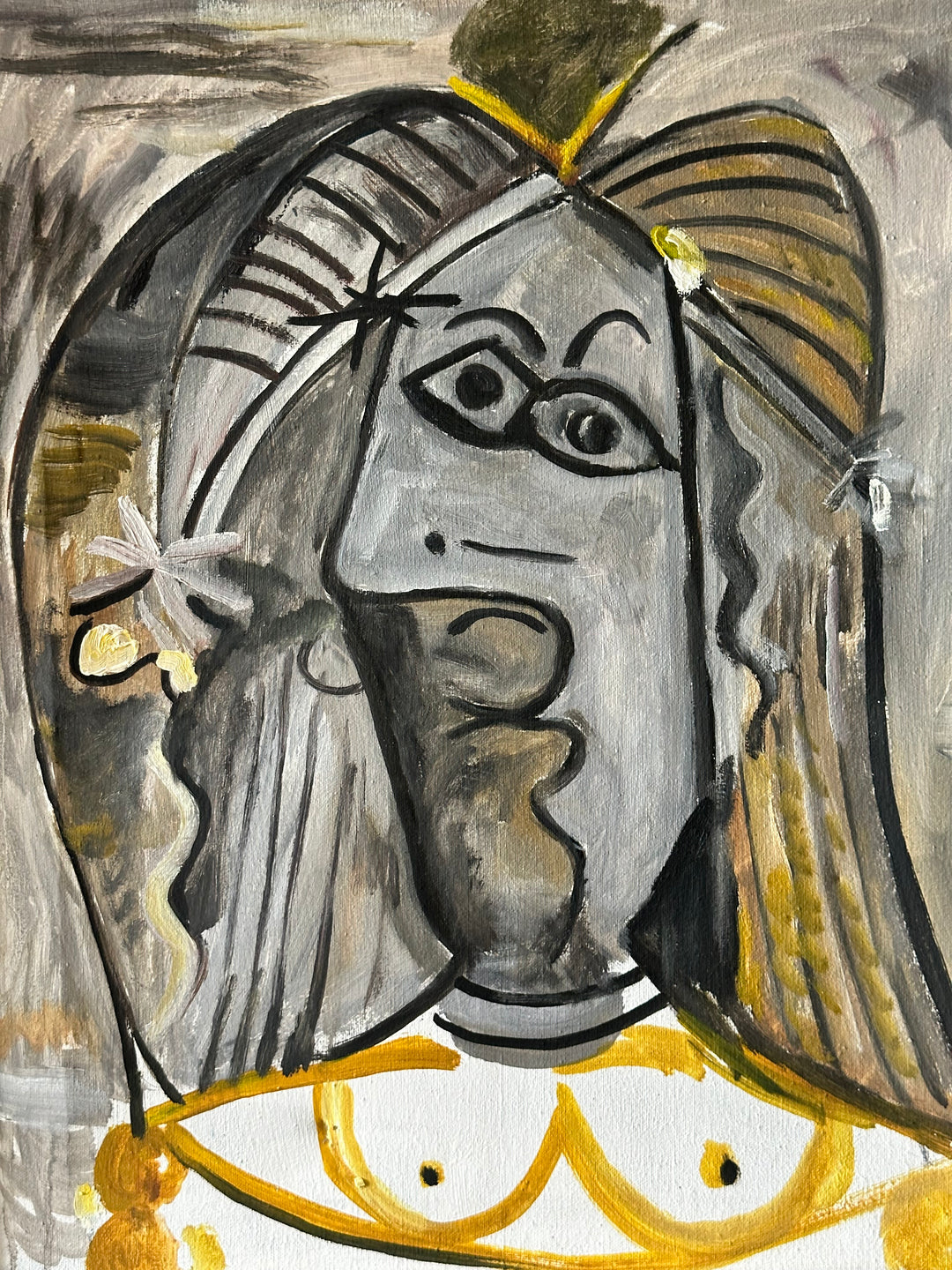 Cubist Portrait of a Woman, France - 1953