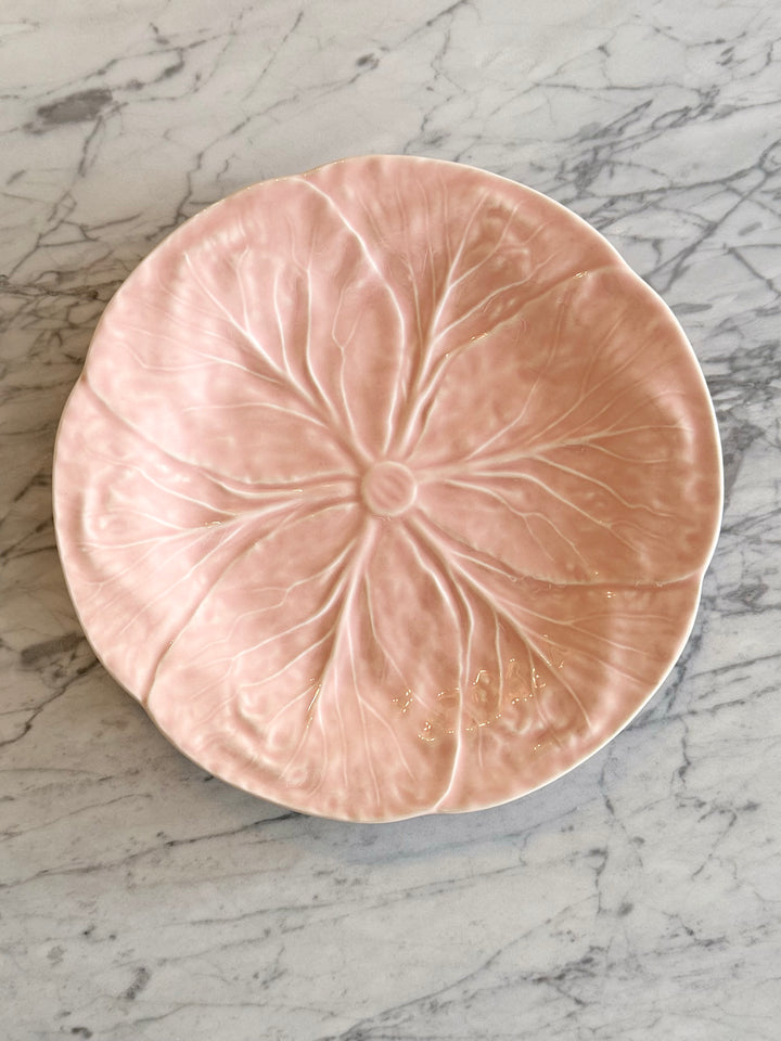 Pink Cabbage Dinner Plates, Set of 2 — Portugal