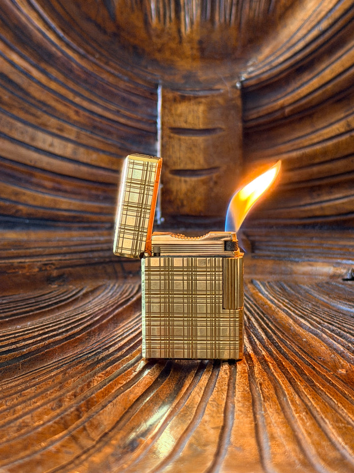Hermès Paris by S.T. Dupont Gold-Plated Lighter