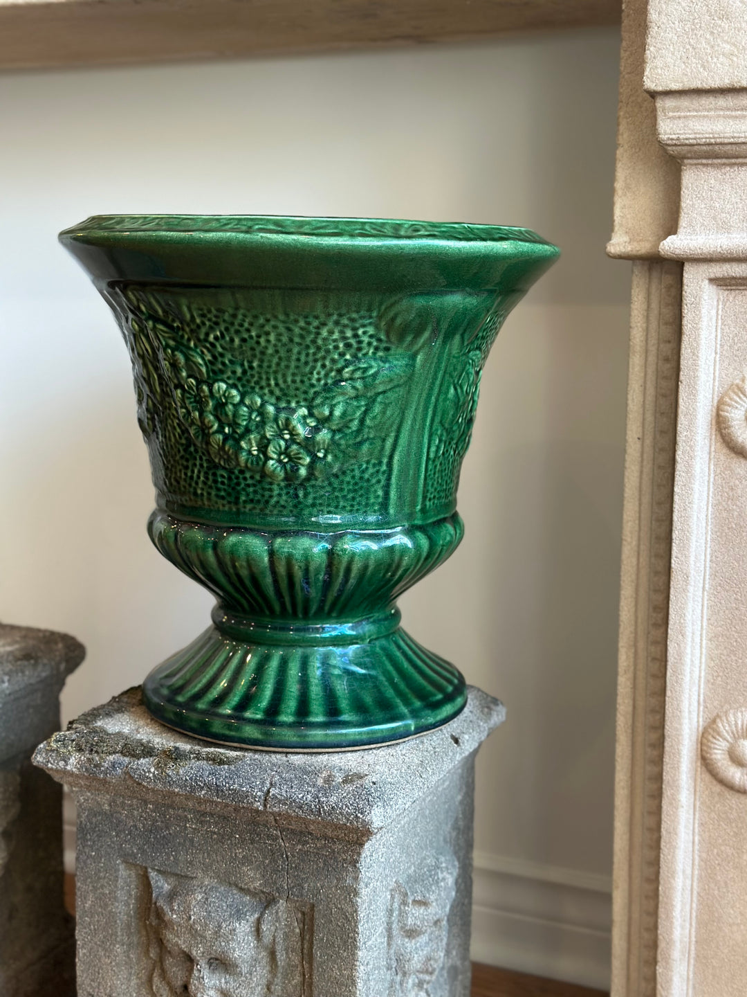 Large Green Jardiniere