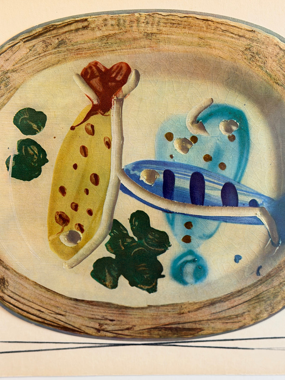 Suite of Nine Tipped-In Color Lithographs from Céramiques de Picasso, 1948 — Pablo Picasso