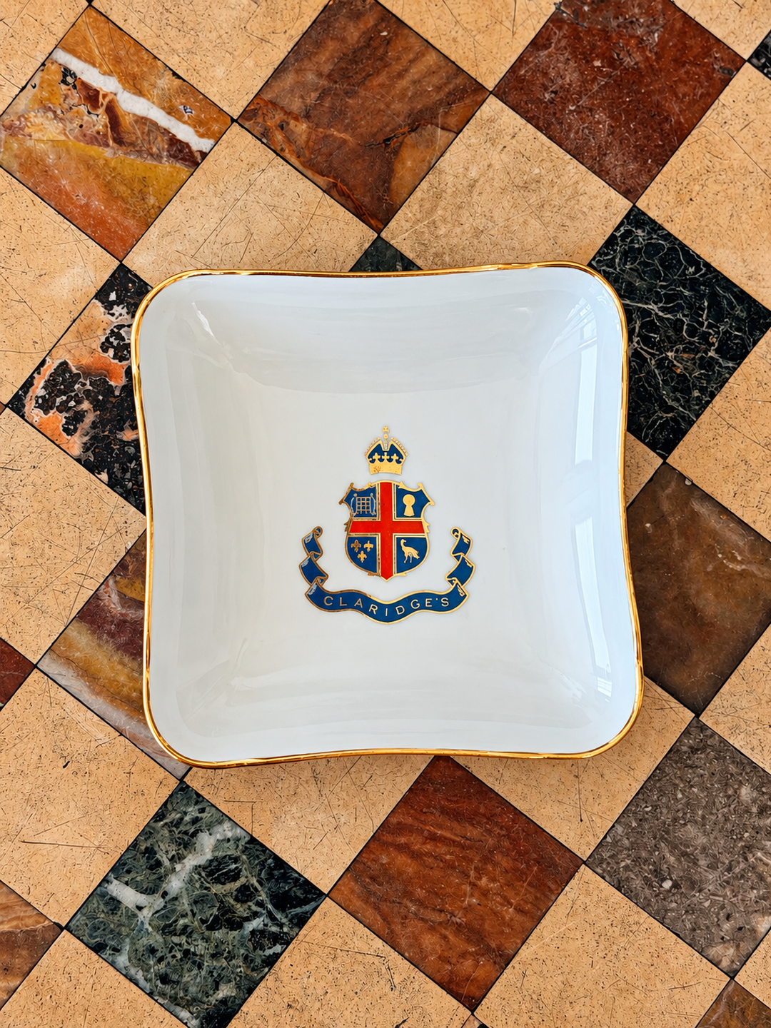 Claridge’s London Porcelain Catchall by Pillivuyt, France