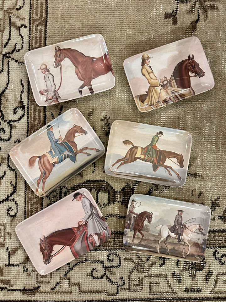 Horse & Rider Catchall - 1849