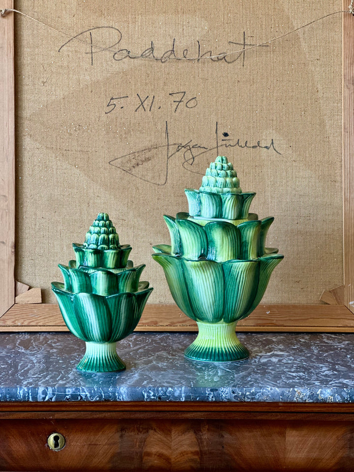 Artichoke Tulipiere - Green Floral Vase