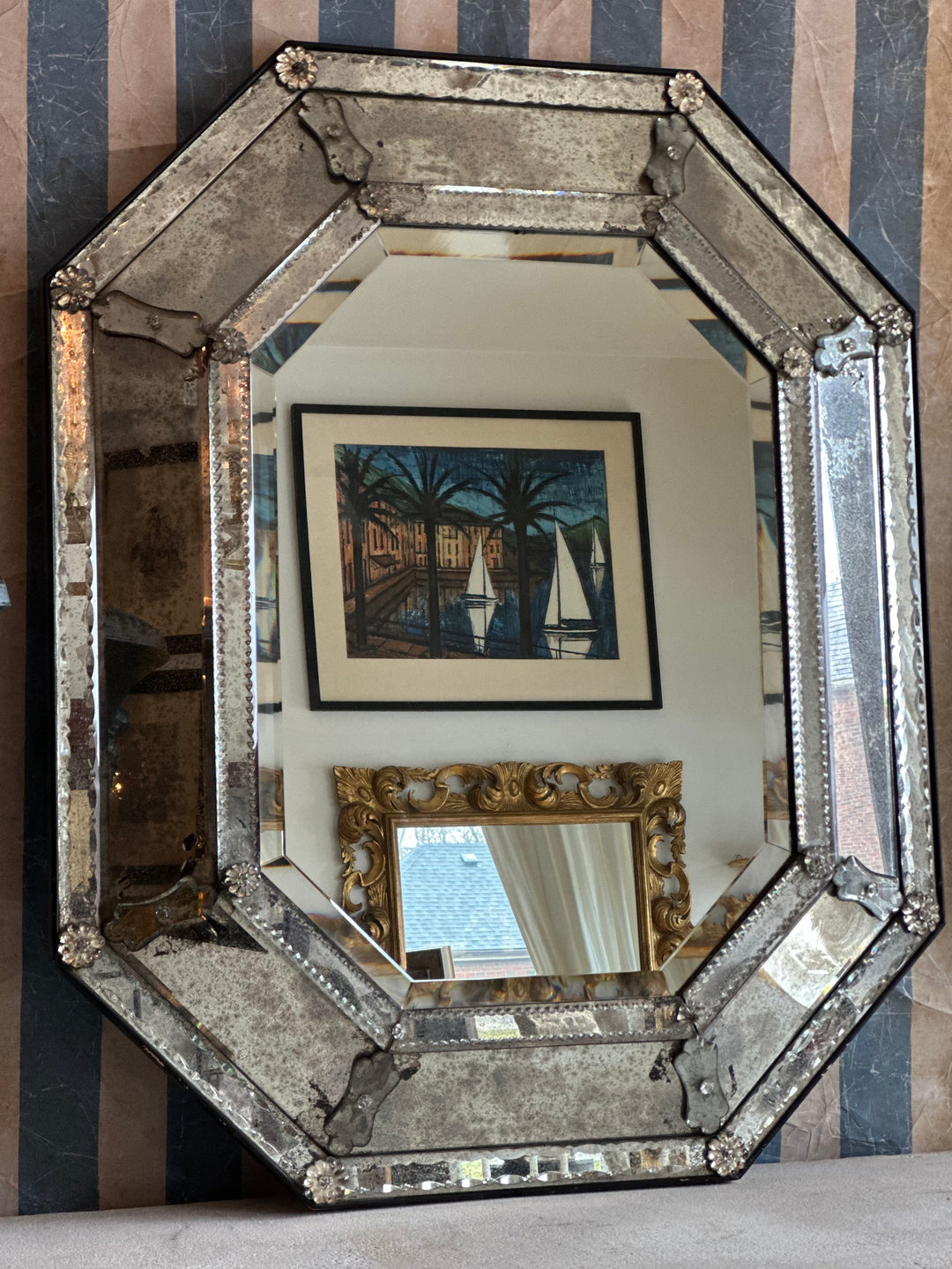Antique Venetian Mirror