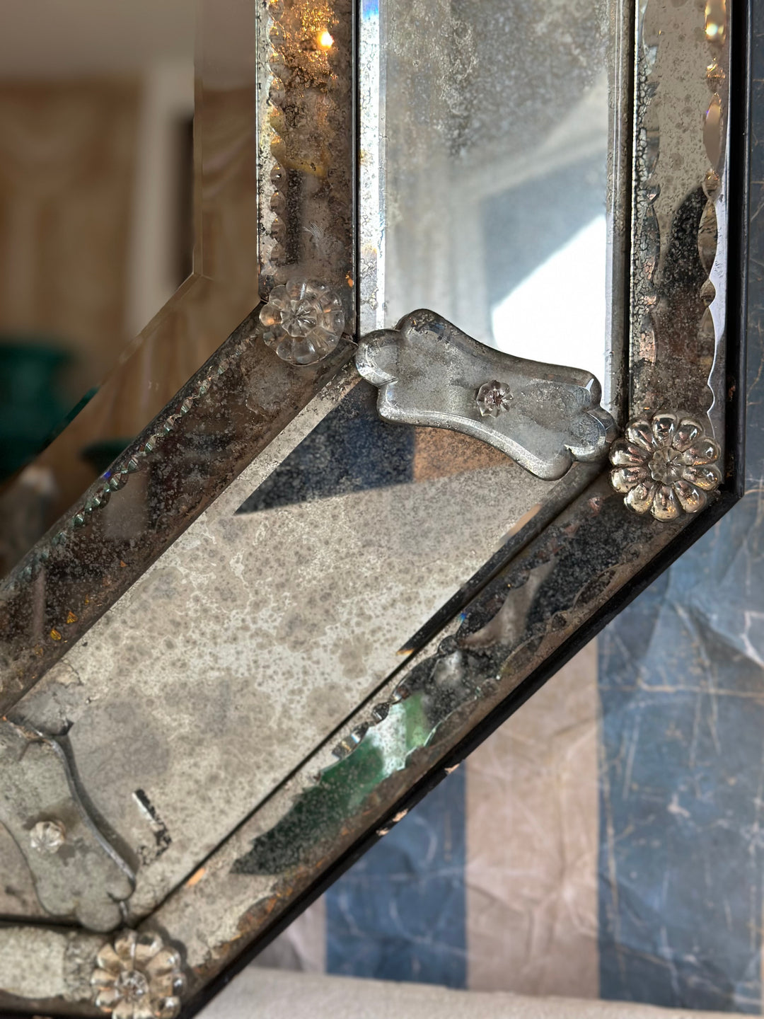 Antique Venetian Mirror