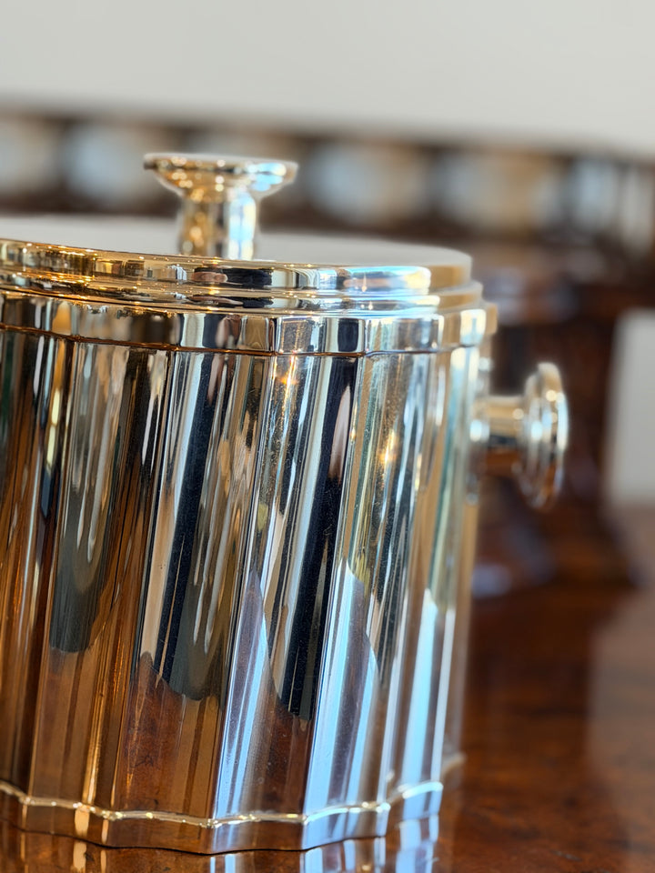 Art Deco Style St. James Silver-Plated Ice Bucket - Brazil