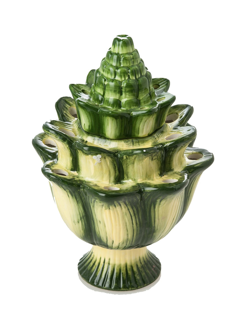 Artichoke Tulipiere - Green Floral Vase