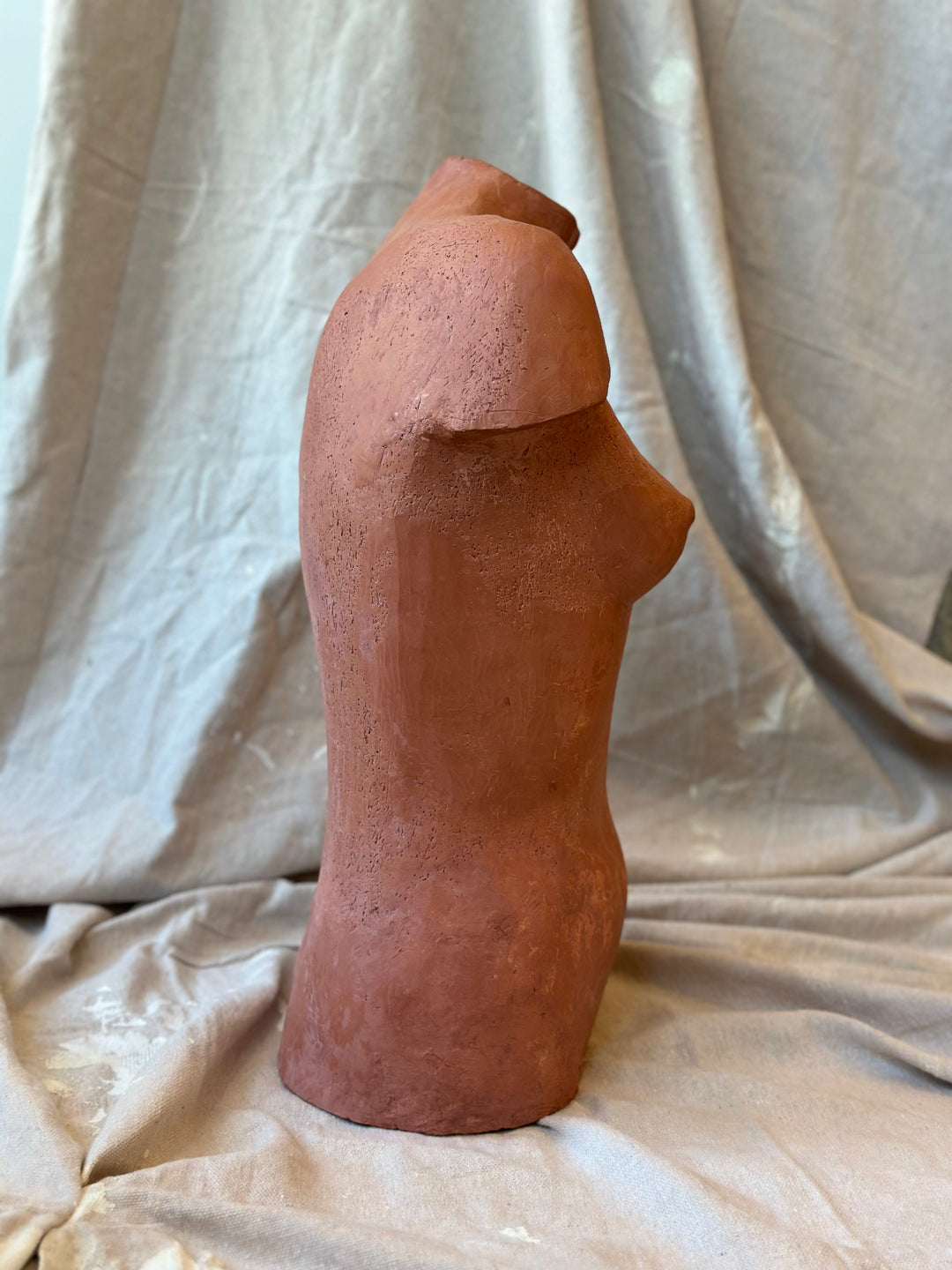 Artist’s Study of a Female Torso, 1970s, Terracotta — Italy