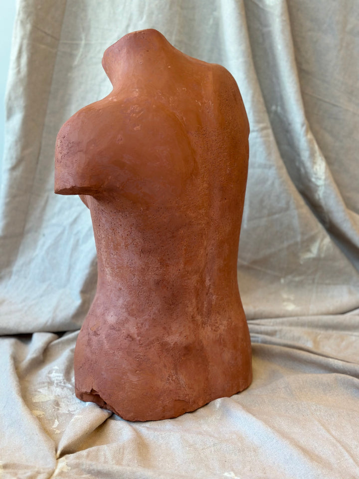 Artist’s Study of a Female Torso, 1970s, Terracotta — Italy