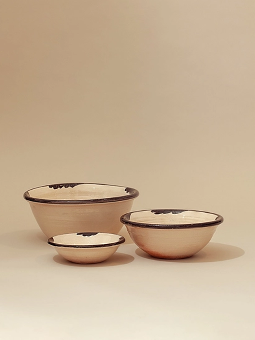 Brown Granaíno Spanish Ceramic Bowls