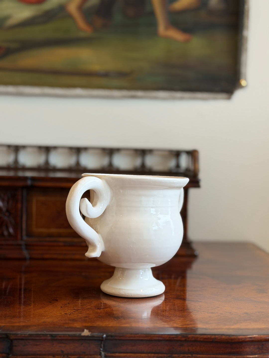 Classic Scroll Handle Amphora